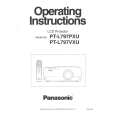 PANASONIC PTL797PXU Owners Manual PANASONIC PTL797PXU Owners Manual