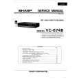 SHARP VC674B Service Manual SHARP VC674B Service Manual