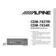 ALPINE CDM7837R Owners Manual ALPINE CDM7837R Owners Manual