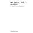 AEG LAVAPOLLO Owners Manual AEG LAVAPOLLO Owners Manual