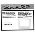 SHARP DV6345S Owners Manual SHARP DV6345S Owners Manual