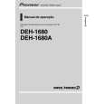 PIONEER DEH-1680A/XF/BR Owners Manual PIONEER DEH-1680A/XF/BR Owners Manual