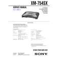SONY XM754SX Service Manual SONY XM754SX Service Manual