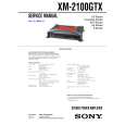 SONY XM2100GTX Service Manual SONY XM2100GTX Service Manual