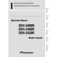 PIONEER DEH-2430R/X1P/EW Owners Manual PIONEER DEH-2430R/X1P/EW Owners Manual