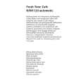 AEG FRESHTIMECAFEKAM Owners Manual AEG FRESHTIMECAFEKAM Owners Manual