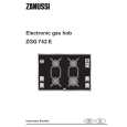 ZANUSSI ZGG742EX Owners Manual ZANUSSI ZGG742EX Owners Manual
