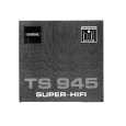 GRUNDIG TS945 Owners Manual GRUNDIG TS945 Owners Manual