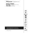 PIONEER DVR-LX60D (RCS-LX60D) Owners Manual PIONEER DVR-LX60D (RCS-LX60D) Owners Manual