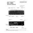 KENWOOD KA-1060 Service Manual KENWOOD KA-1060 Service Manual