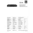DUAL CD41 Service Manual DUAL CD41 Service Manual