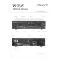 KENWOOD KX-5550 Service Manual KENWOOD KX-5550 Service Manual