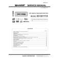 SHARP SDSH111H Service Manual SHARP SDSH111H Service Manual