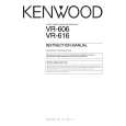 KENWOOD VR606 Owners Manual KENWOOD VR606 Owners Manual