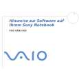 SONY PCG-GRX316G VAIO Software Manual SONY PCG-GRX316G VAIO Software Manual