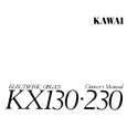 KAWAI KX130 Owners Manual KAWAI KX130 Owners Manual