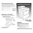 WHIRLPOOL LEV4634JQ0 Installation Manual WHIRLPOOL LEV4634JQ0 Installation Manual