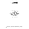 ZANUSSI ZF82BN Owners Manual ZANUSSI ZF82BN Owners Manual