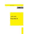 ZANUSSI FLS812V Owners Manual ZANUSSI FLS812V Owners Manual
