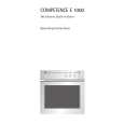 AEG E1000-W Owners Manual AEG E1000-W Owners Manual