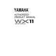YAMAHA WX11 Owners Manual YAMAHA WX11 Owners Manual