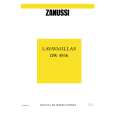 ZANUSSI DW4936 Owners Manual ZANUSSI DW4936 Owners Manual