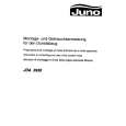 JUNO-ELECTROLUX JDA3930E Owners Manual JUNO-ELECTROLUX JDA3930E Owners Manual