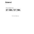 ROLAND HP2800G Owners Manual ROLAND HP2800G Owners Manual