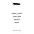 ZANUSSI ZHF865X Owners Manual ZANUSSI ZHF865X Owners Manual