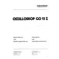 GRUNDIG OSZILLOSKOPGO15Z Service Manual GRUNDIG OSZILLOSKOPGO15Z Service Manual