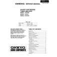 ONKYO RX8410R Service Manual ONKYO RX8410R Service Manual