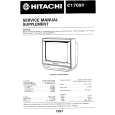 HITACHI C1709T Service Manual HITACHI C1709T Service Manual
