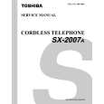 TOSHIBA SX2007A Service Manual TOSHIBA SX2007A Service Manual