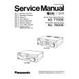 PANASONIC AG7700E Service Manual PANASONIC AG7700E Service Manual