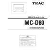 TEAC MC-D80 Service Manual TEAC MC-D80 Service Manual