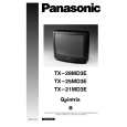 PANASONIC TX21MD3E Owners Manual PANASONIC TX21MD3E Owners Manual
