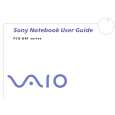 SONY PCG-GRT795MP VAIO Owners Manual SONY PCG-GRT795MP VAIO Owners Manual