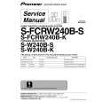 PIONEER SFCRW240BK.. Service Manual PIONEER SFCRW240BK.. Service Manual