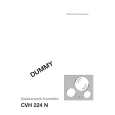 FAURE CVH224N 34L Owners Manual FAURE CVH224N 34L Owners Manual