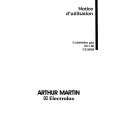 ARTHUR MARTIN ELECTROLUX CG6004W1 Owners Manual ARTHUR MARTIN ELECTROLUX CG6004W1 Owners Manual