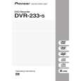 PIONEER DVR-233-S/LF Owners Manual PIONEER DVR-233-S/LF Owners Manual