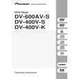 PIONEER DV-400V-K/TPWXZT Owners Manual PIONEER DV-400V-K/TPWXZT Owners Manual