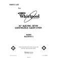 WHIRLPOOL RS630PXK3 Parts Catalog WHIRLPOOL RS630PXK3 Parts Catalog