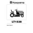 HUSQVARNA LT1538 Owners Manual HUSQVARNA LT1538 Owners Manual
