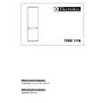 ELECTROLUX TRW1116 Owners Manual ELECTROLUX TRW1116 Owners Manual