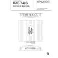 KENWOOD KAC749S Service Manual KENWOOD KAC749S Service Manual