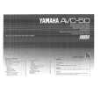 YAMAHA AVC-50 Instrukcja Obsługi YAMAHA AVC-50 Instrukcja Obsługi