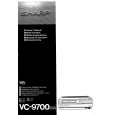 SHARP VC-9700 Owners Manual SHARP VC-9700 Owners Manual