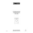 ZANUSSI FJE1605 Owners Manual ZANUSSI FJE1605 Owners Manual