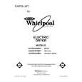 WHIRLPOOL GLER5434BW1 Parts Catalog WHIRLPOOL GLER5434BW1 Parts Catalog